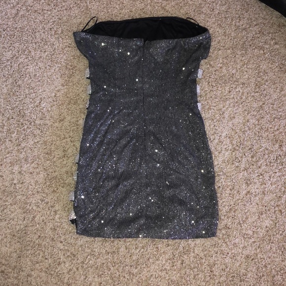 Luxxel Sparkle Strapless Cutout - Picture 3 of 4